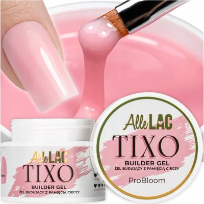 AlleLac stavební gel na prodlužování nehtů Tixo Pro Bloom 45 g