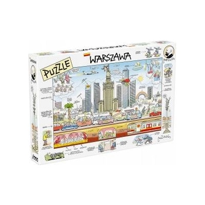 MDR Puzzles 1000 pcs. Warsaw