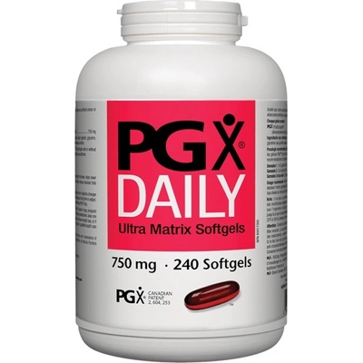 Natural Factors PGX Daily / Ultra Matrix Softgels 750 mg [240 Гел капсули]
