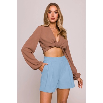 Moe dámske šortky lightblue M860