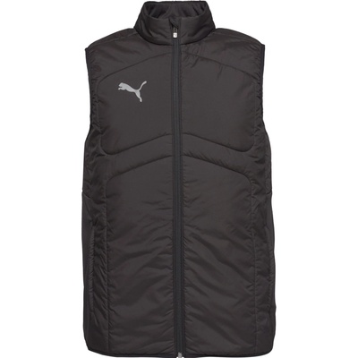 Puma pánska vesta INDIVIDUAL WINTERIZED GILET čierna strieborná