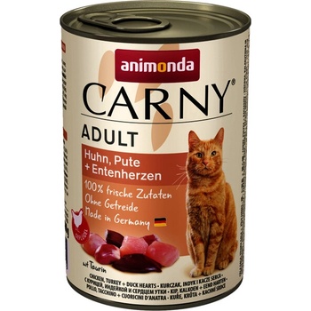 Animonda Carny Adult kura morka a kačacie srdcia 400 g