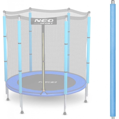 Vrchní sloupek trampolíny s vnější sítí 4,5 ft modrý Neo-Sport