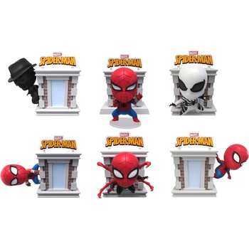 YuMe Мини фигура YuMe Marvel: Spider-Man - Tower Series (Window box), aсортимент (TOY-0148)