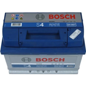 Bosch Starterbatterie S4 72Ah 680A Maße: 278x175x175mm (LxBxH