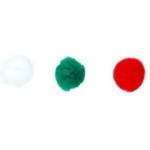 TITANUM Acrylic pompons mix 80pcs - mallbg - 21,20 лв
