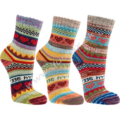 SOCKS4FUN Zimné ponožky W-2297-2 k.2