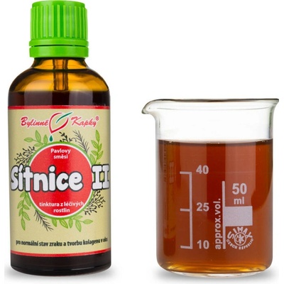 Bylinné kapky Očné sietnice II bylinné kvapky tinktúra 50 ml