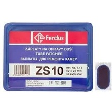 Ferdus záplaty ZS10 50x25 mm 50 ks