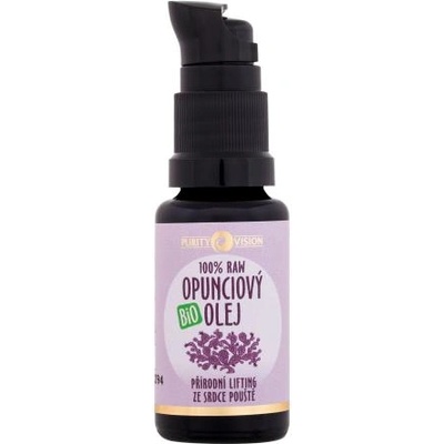PURITY VISION Opuntia Raw Bio Oil масло за лице с лифтинг ефект 15 ml унисекс