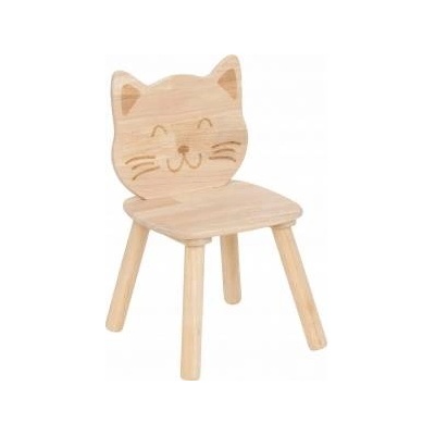Atmosphera Wooden cat cat high chair, 30 x 28 x 50 cm