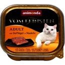 Paštéty pre mačky Animonda Vom Feinsten Menue hydina a cestoviny 100 g