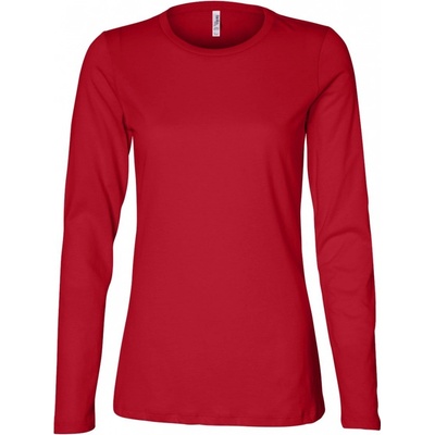 Bella+Canvas Long Sleeve červená