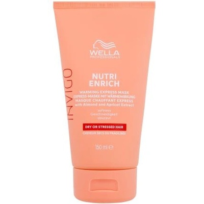 Wella Invigo Nutri-Enrich Warming Express Mask подхранваща и хидратираща самозагряваща се маска за коса 150 ml за жени