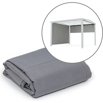 Blumfeldt Solid Sky 3x3 boční stěny Šedá