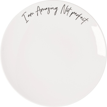 Villeroy & Boch Чиния за закуска Statement I Am Amazing Not Perfect 21 см (10-1621-6153)