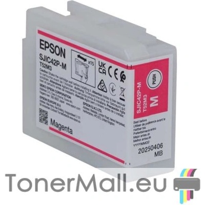Epson Мастилена касета EPSON SJIC42P-M Magenta C13T52M340
