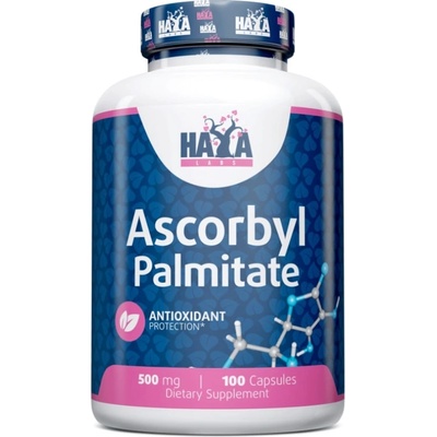 Haya Labs Ascorbyl Palmitate, 500 mg, 100 капсули, Haya Labs