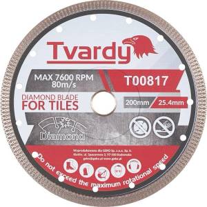 Tvardy Диамантен диск 200x10x25, 4/22, 23mm 61865 (T00817)