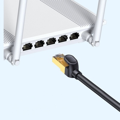 Baseus Мрежов кабел Baseus WKJS010501 Ethernet RJ45 10Gbps 5м - черен (WKJS010501_VZ)