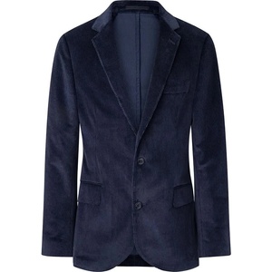HACKETT Сако Hackett Cord Stretch Fit blazer - Blue (Navy)
