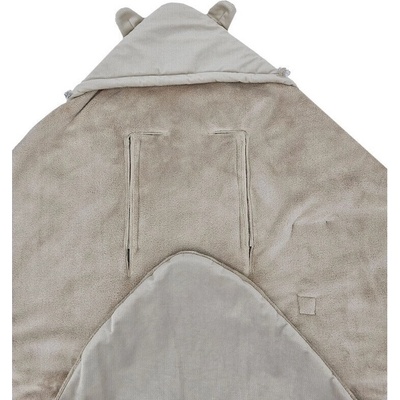 Eko do autosedačky velvet Light beige