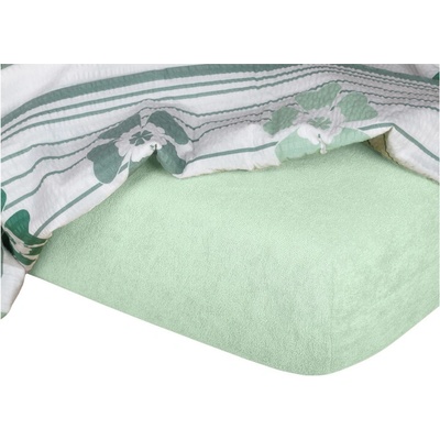 Dadka Froté prostěradlo mentolové 90x220x20