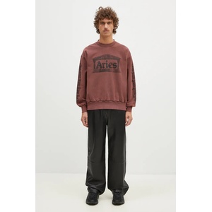 Aries Памучен суичър Aged Ancient Column Sweat (AR2003302)