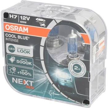 Image 1 of OSRAM Крушка OSRAM H7, 12V, 55W, 5000К, 1500lm, 2 броя
