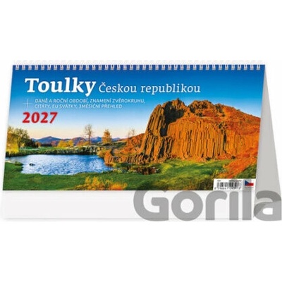 Toulky Českou republikou stolní Helma 2027