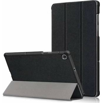 Tech-protech Калъф за LENOVO Tab M10 HD 2th 10.1, Tri-Fold Leather Case, Черен (6216990208928)