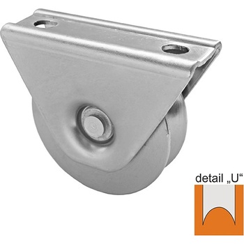 EKOfence Kladka pojazdu-komplet - U, D100 6625
