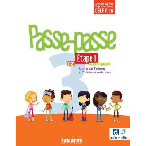 Passe-passe 3 - Niv. A2.1 - Étape 1 - Livre + Cahier + didierfle. app | Laurent Pozzana, Marion Meynardier (2024)