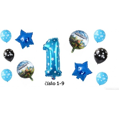 Cakesicq Fóliový balónek Minecraft 46cm