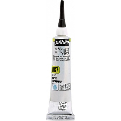 Pébéo Kontura na sklo Vitrea 160 20 ml 67 Pearl – Zbozi.Blesk.cz