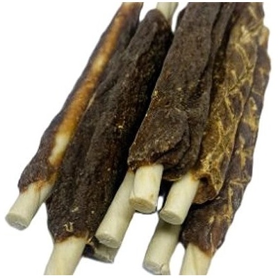 Salač tyčinka z drcené bůvolí kůže obalená králičím masem 250 g