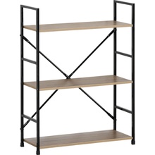 Regál GD-223 OAK Stor, 3 police, 58,5 x 23,5 x 80,5 cm