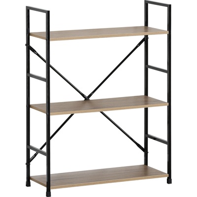 Regál GD-223 OAK Stor, 3 police, 58,5 x 23,5 x 80,5 cm
