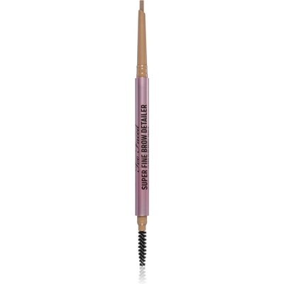 Too Faced Super Fine Brow Detailer Eyebrow Pencil dlhotrvajúca ceruzka na obočie Taupe 0,08 g
