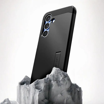 Spigen Калъф Spigen Tough Armor MagSafe за Samsung Galaxy S25 - черен (8809971238397)