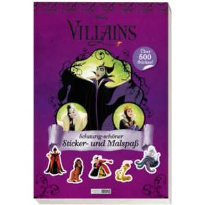 Disney Villains: Schaurig-schöner Sticker- und Malspaß (ISBN: 9783833240546)