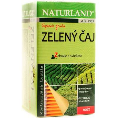 Naturland zelený čaj 20 x 1,5 g