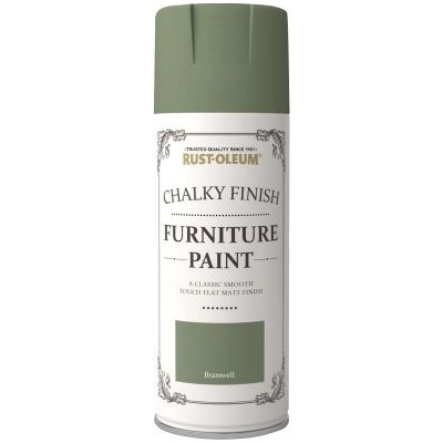 Rust-Oleum Chalky Finish Furniture Paint křídový mat sprej 400 ml šedozelená