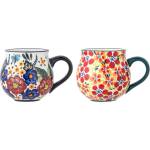 Bloomingville Глинени чаши в комплект от 2 бр. 330 ml Florist - Bloomingville (82061275)