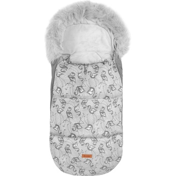 Sensillo Зимно чувалче за бебешка количка Sensillo - Олаф, фламинго (SILLO-8367)