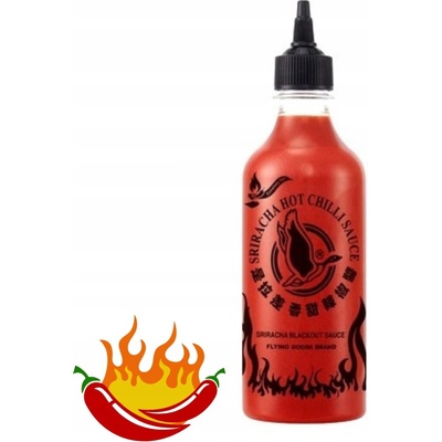 Flying Goose Sriracha blackout pálivá čili omáčka 455 ml