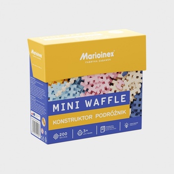 Marioinex MINI Waffle Konštruktor 200 ks Cestovateľ