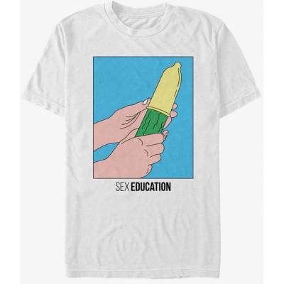 Bílé pánské tričko Netflix Cucumber