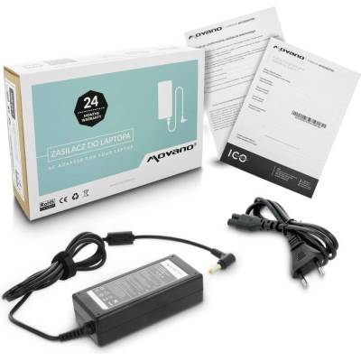 Movano Зарядно за лаптопи Acer, 65W / 19V / 3, 42A / 5, 5mm x 1, 7mm (ZZ/ACE19342)