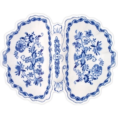 Cibulák Dubí Kabaret 2-dílný cibulový porcelán 10129